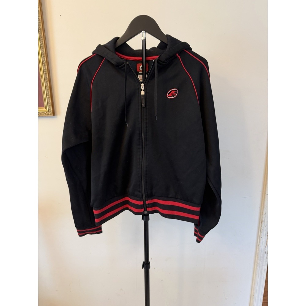VTG Allen Iverson I3 Reebok Full Zip Hoodie Jacket XXL 90s Y2K NBA